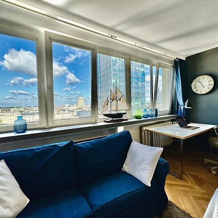 Super Apartament White Warszawa 2X Metro Scisle Centrum Wifi 300 Mbs New Exteriér fotografie