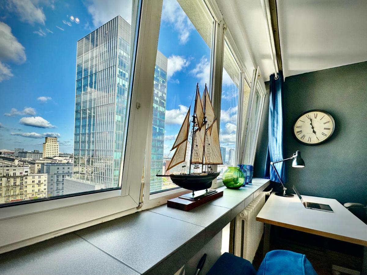 Super Apartament White Warszawa 2X Metro Scisle Centrum Wifi 300 Mbs New Exteriér fotografie