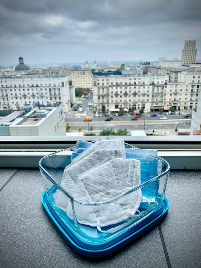 Super Apartament White Warszawa 2X Metro Scisle Centrum Wifi 300 Mbs New Exteriér fotografie
