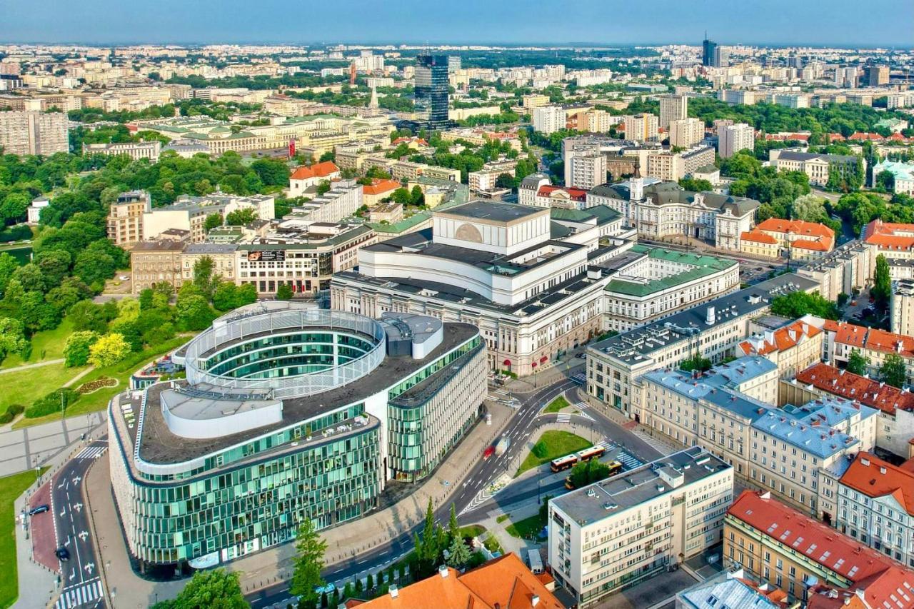 Super Apartament White Warszawa 2X Metro Scisle Centrum Wifi 300 Mbs New Exteriér fotografie
